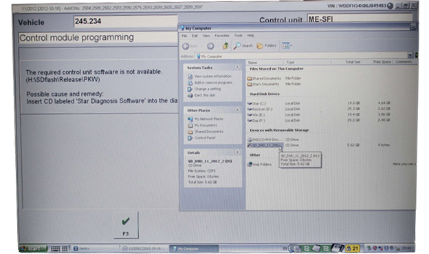 V2012.11 MB SD는 오프라인으로 4개를 프로그램하는 콤팩트 4 별 지원을 연결합니다