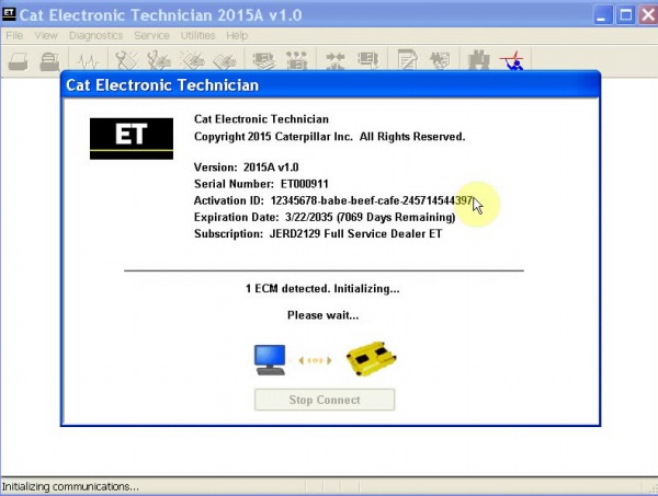 진짜 2015A 모충 ET3 접합기 III 소프트웨어 전시 2