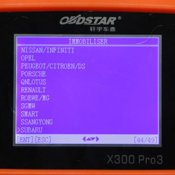 Immobiliser + 온라인으로 거리계 조정 +EEPROM/PIC+OBDII 갱신을 가진 OBDSTAR X300 PRO3 차 열쇠 프로그래머 열쇠 주인 3