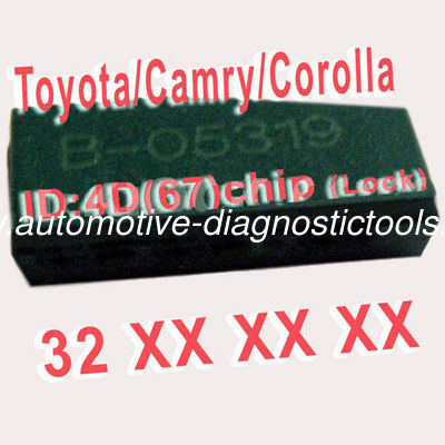 좋은 가격 4D 67 Toyota/Camry/화관을 위한 Duplicable 칩 32XXX 차 열쇠 트랜스폰더 칩 온라인으로