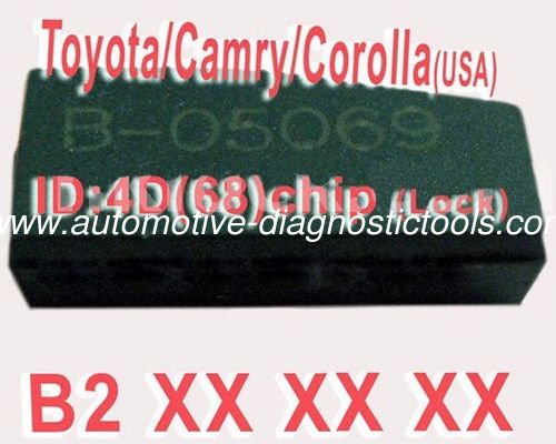 좋은 가격 Toyota/Camry/화관 4D68 Duplicable 칩 B2XXX 자동 중요한 트랜스폰더 칩 온라인으로