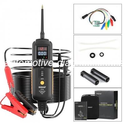 좋은 가격 GODIAG GT101 DC 6-40V 지원 청소 및 테스트를 위한 자동 전기 검사기 온라인으로
