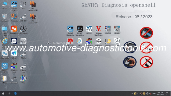 좋은 가격 V2023.09 MB DOIP SD 커넥트 C4/C5 슈퍼 엔지니어링 소프트웨어와 DTSmonaco 및 Vediamo 온라인으로