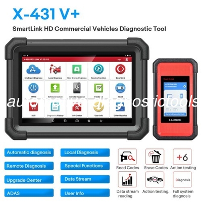 좋은 가격 런치 X431 V+ 스마트링크 HD 12V / 24V 트럭용 중량 진단 도구 온라인으로