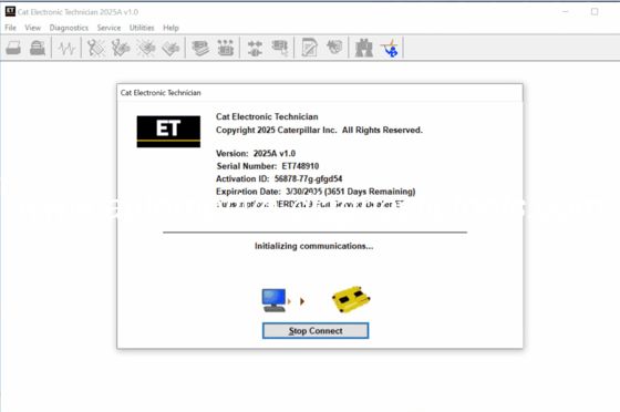 좋은 가격 2025A CAT ET ET3 진단 소프트웨어 온라인으로
