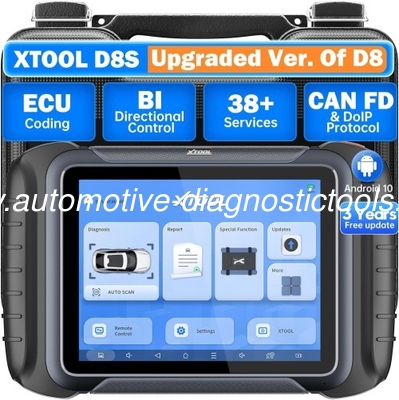 좋은 가격 2025 XTOOL D8S 진단 스캔 도구 지원 CAN FD & DoIP, ECU 코딩, 토폴로지, 키 프로그래밍 온라인으로
