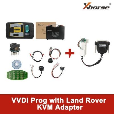 좋은 가격 Xhorse VVDI PROG 프로그래머 (랜드로버 KVM 어댑터 포함, 납땜 불필요) 온라인으로